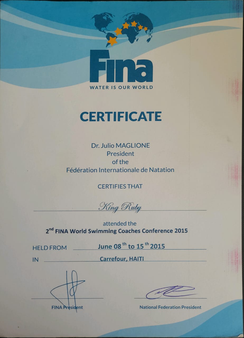 Ruby — Conférence Entraîneur de natation