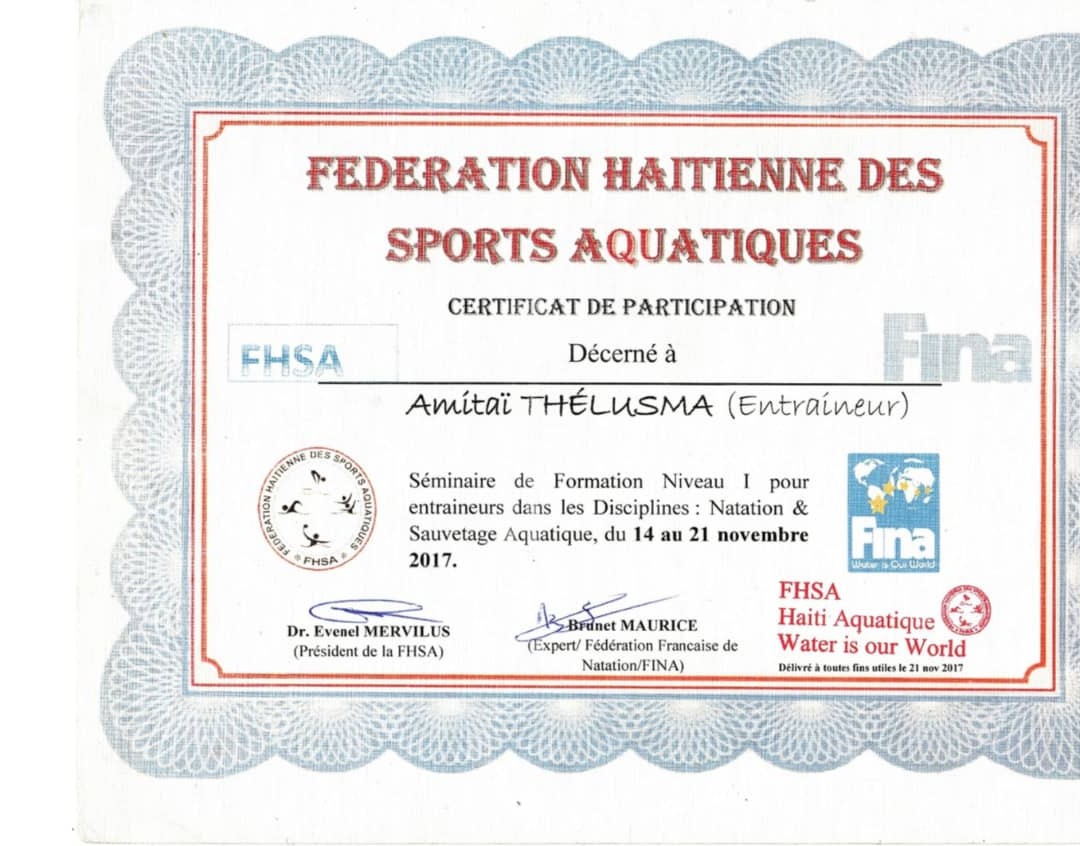 Amitai — Conférence Entraîneurs en eau libre