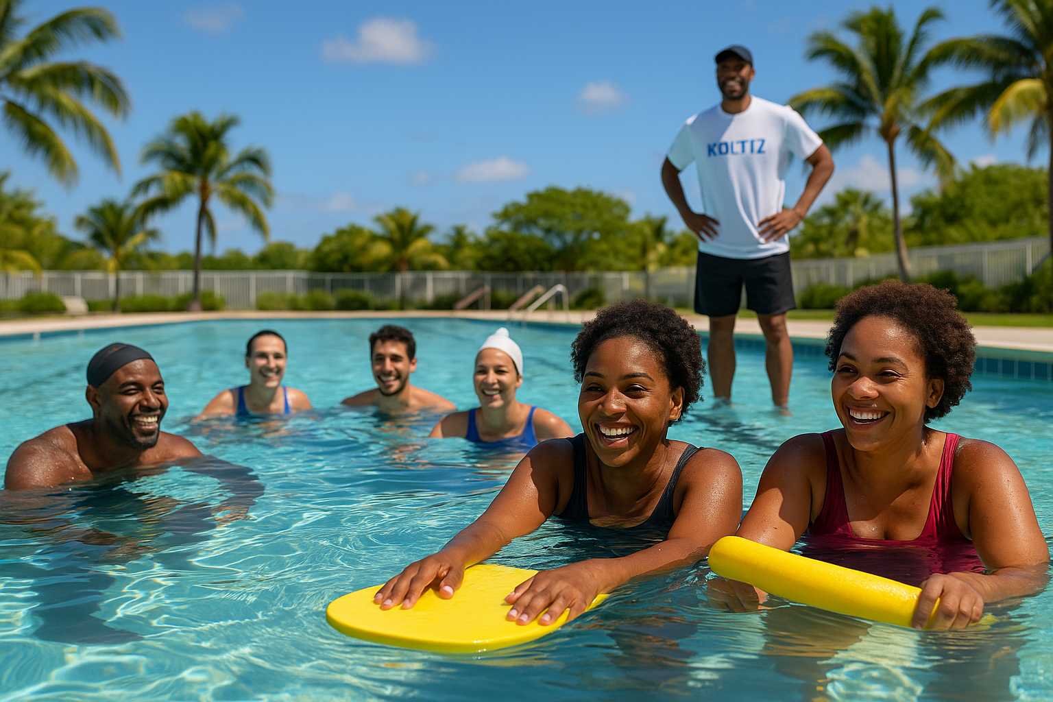 Cours collectif de natation